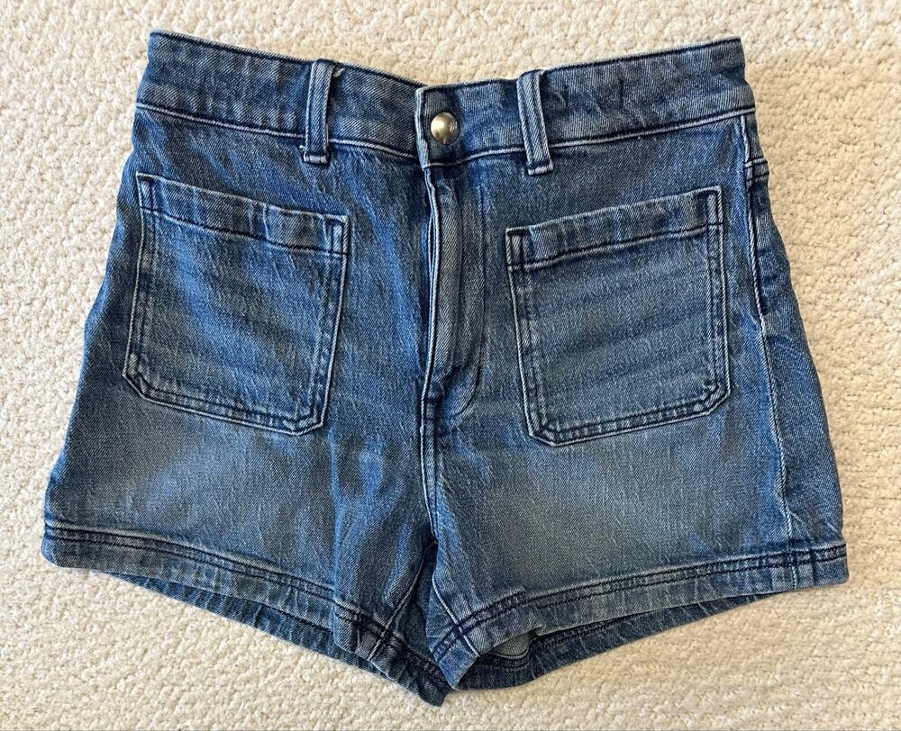 Madewell Womens Denim Emmet Shorts Size 26